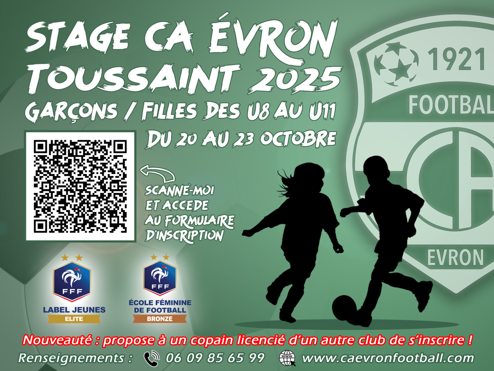 Stages de la Toussaint