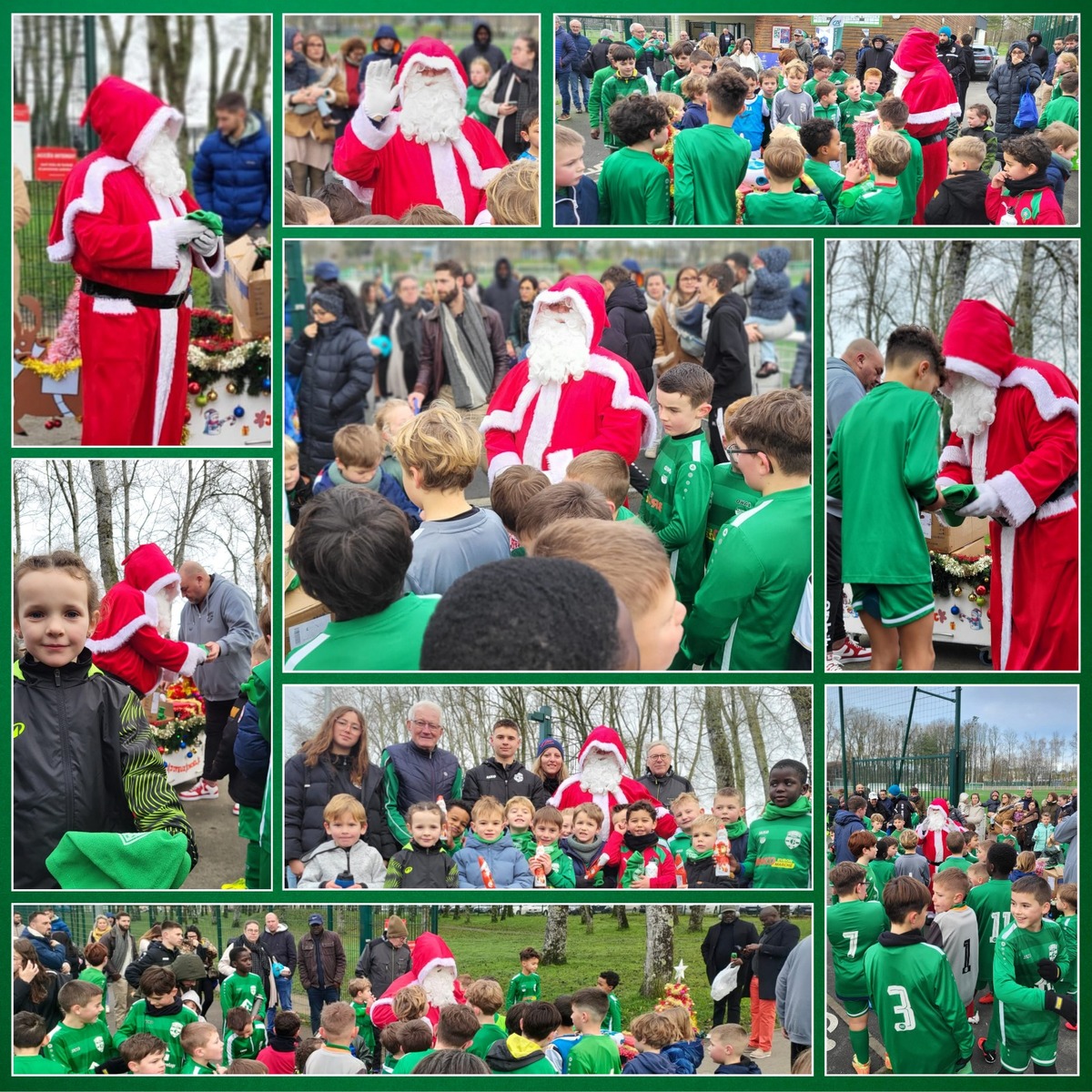 Noël école de foot et remise Labels