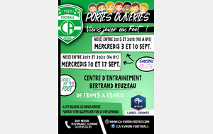 Reprise de l'école de foot