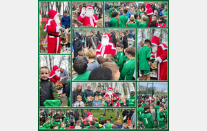 Noël école de foot et remise Labels